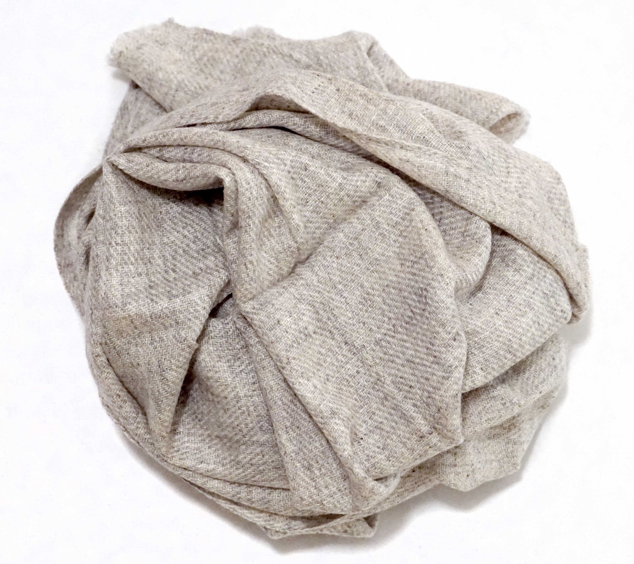 Thin cashmere wool scarf. Extremely soft touch, a unisex gift idea - Marie-Pierre Rousseau